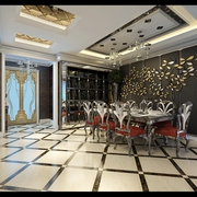 法式风格设计样板房赏析餐厅设计