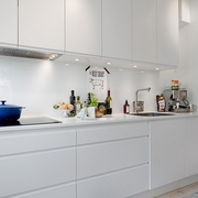 78平北欧开放式住宅欣赏厨房效果