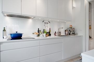 78平北欧开放式住宅欣赏厨房效果