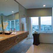 顶层高级现代公寓欣赏洗手间