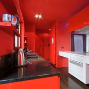 空间拼色住宅欣赏厨房设计