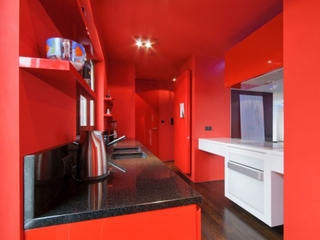 空间拼色住宅欣赏厨房设计