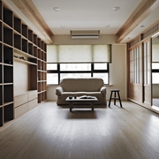 自然风雅日式住宅欣赏书房