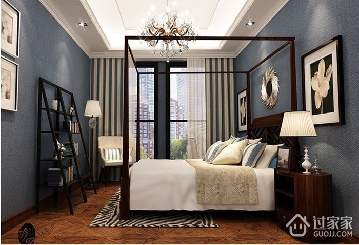 新古典风格住宅欣赏卧室效果
