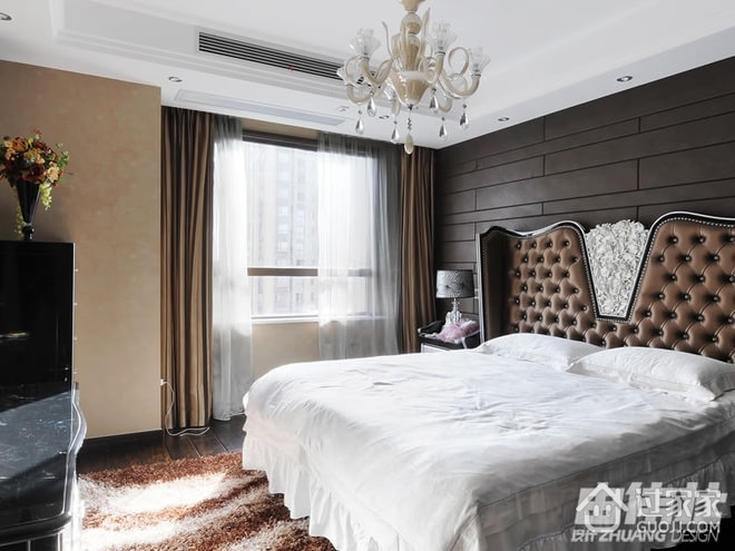 125平新古典温馨设计欣赏卧室