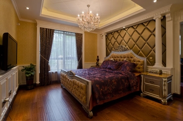 300平豪华法式别墅欣赏卧室