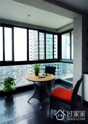 东南亚风格案例欣赏阳台设计