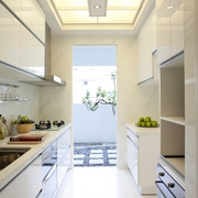 新古典三居室样板房案例欣赏厨房橱柜