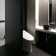 白色现代设计风格欣赏卫生间