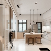 白色现代风两居住宅欣赏厨房