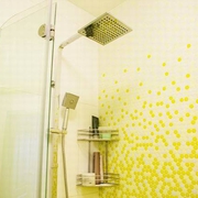色彩斑斓简约时尚公寓欣赏淋浴间
