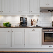 78平白色北欧住宅欣赏厨房设计