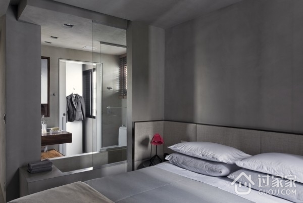 个性现代灰色空间欣赏卧室