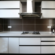 120平现代舒适三居欣赏厨房设计