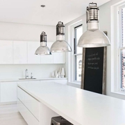 白色优雅现代简约住宅欣赏厨房