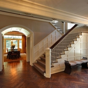 美式风格住宅效果赏析楼梯