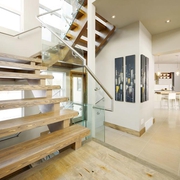 现代风格时尚别墅效果图楼梯