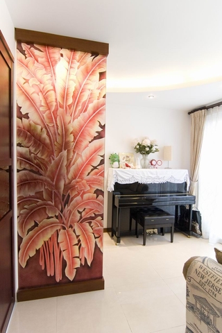 中式家居室内家具钢琴图片