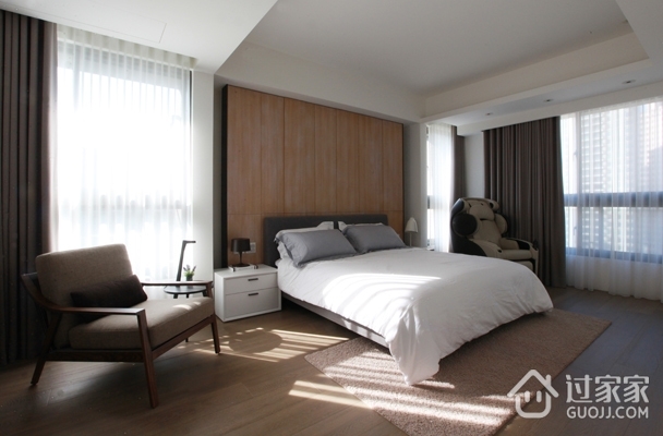 现代效果图温馨设计住宅欣赏卧室