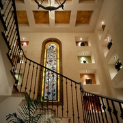 欧式古典装饰效果图楼梯间