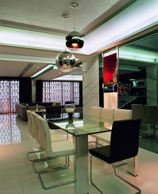 现代风格装饰效果图设计餐厅设计图