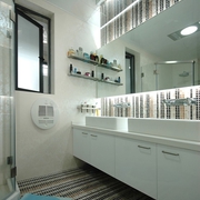 现代舒适艺术住宅欣赏洗手间设计