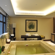 现代别墅设计效果浴缸