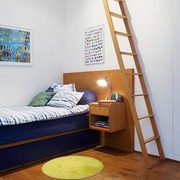 100平白色北欧住宅欣赏儿童房