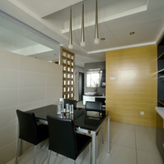 现代风格住宅设计效果图餐桌设计