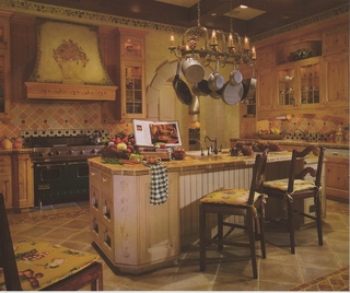 欧式别墅效果套图设计厨房