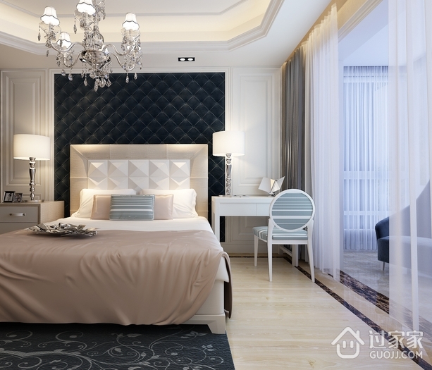 欧式风格住宅装饰效果卧室效果