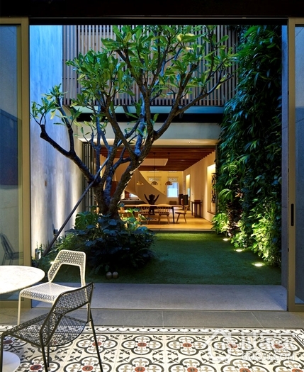现代别墅设计花园