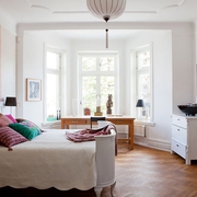 魅力彩色北欧住宅欣赏卧室设计