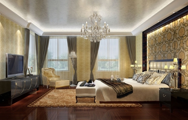 105平米简欧风格住宅欣赏卧室设计