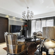 125平新古典温馨设计欣赏客厅设计
