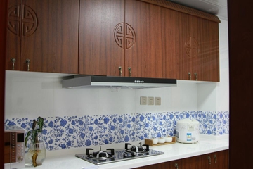 雅致89平中式风住宅欣赏厨房设计