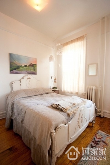 古典美式乡村两居室欣赏卧室