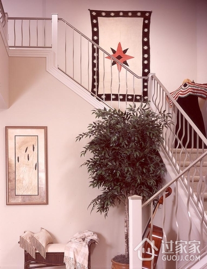 欧式古典风格别墅套图楼梯设计