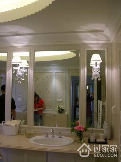 欧式设计风浴室镜子