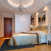 120平欧式奢华住宅欣赏卧室效果