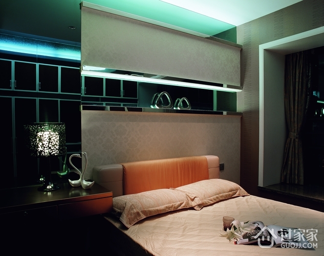 现代风格装饰效果图设计卧室局部