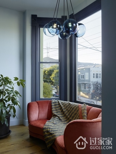 现代风格复式住宅欣赏客厅陈设