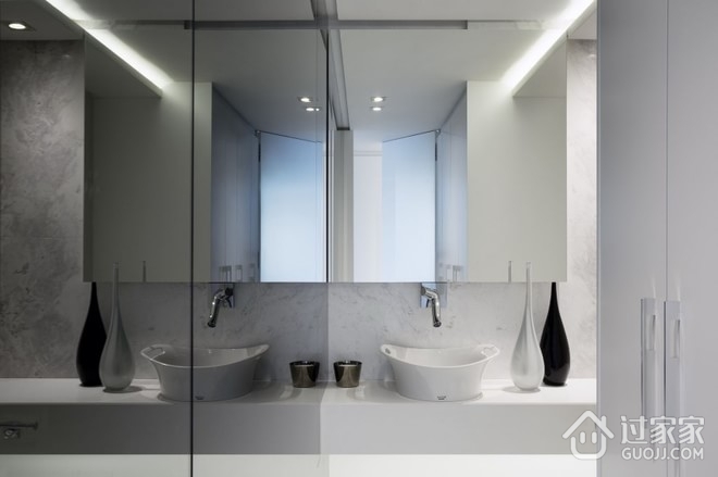 现代时尚复式住宅欣赏洗手间设计