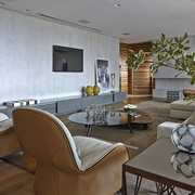 现代舒适三居欣赏客厅设计