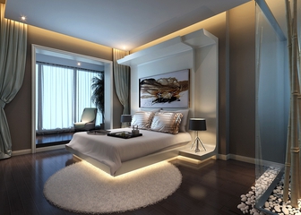 现代风格装修效果图欣赏卧室