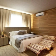 木质现代公寓欣赏卧室陈设