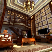 中式风格装饰设计效果客厅
