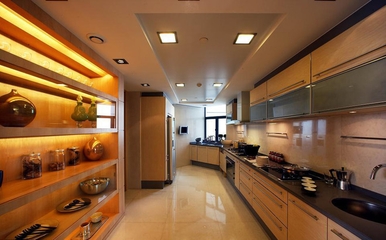 日式温馨复式住宅欣赏厨房