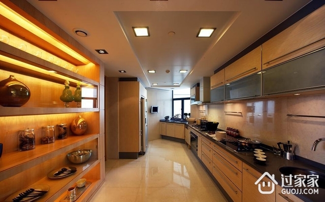 日式温馨复式住宅欣赏厨房