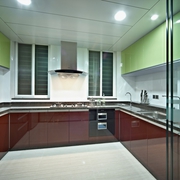 新古典风复式设计厨房
